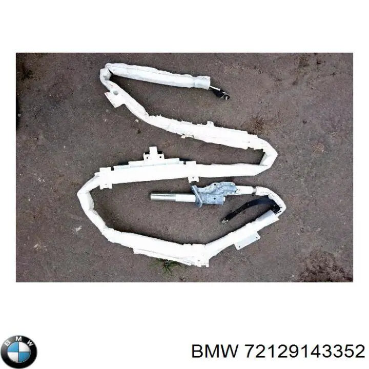 72129143352 BMW подушка безпеки, збоку, права, airbag