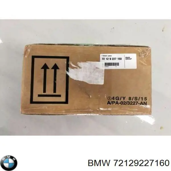 Подушка безпеки бокова BMW 72129227160 ціна, від 31.74 USD