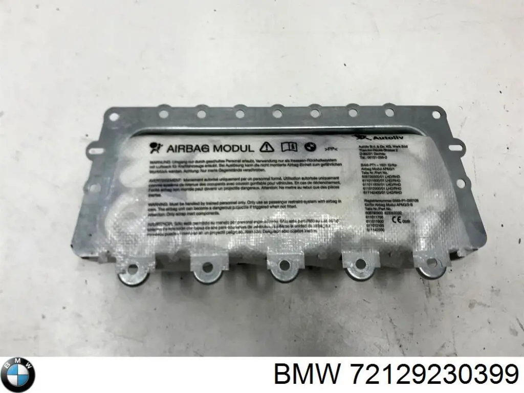 72129230399 BMW Подушка безпеки пасажира