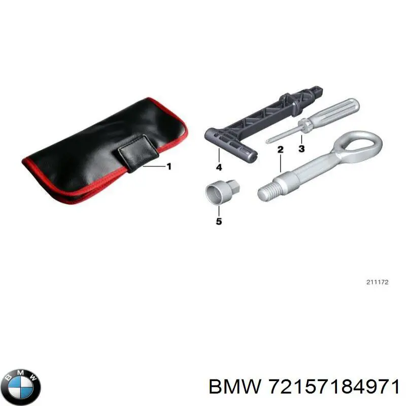 Купити 7184971 BMW Буксирувальний гак