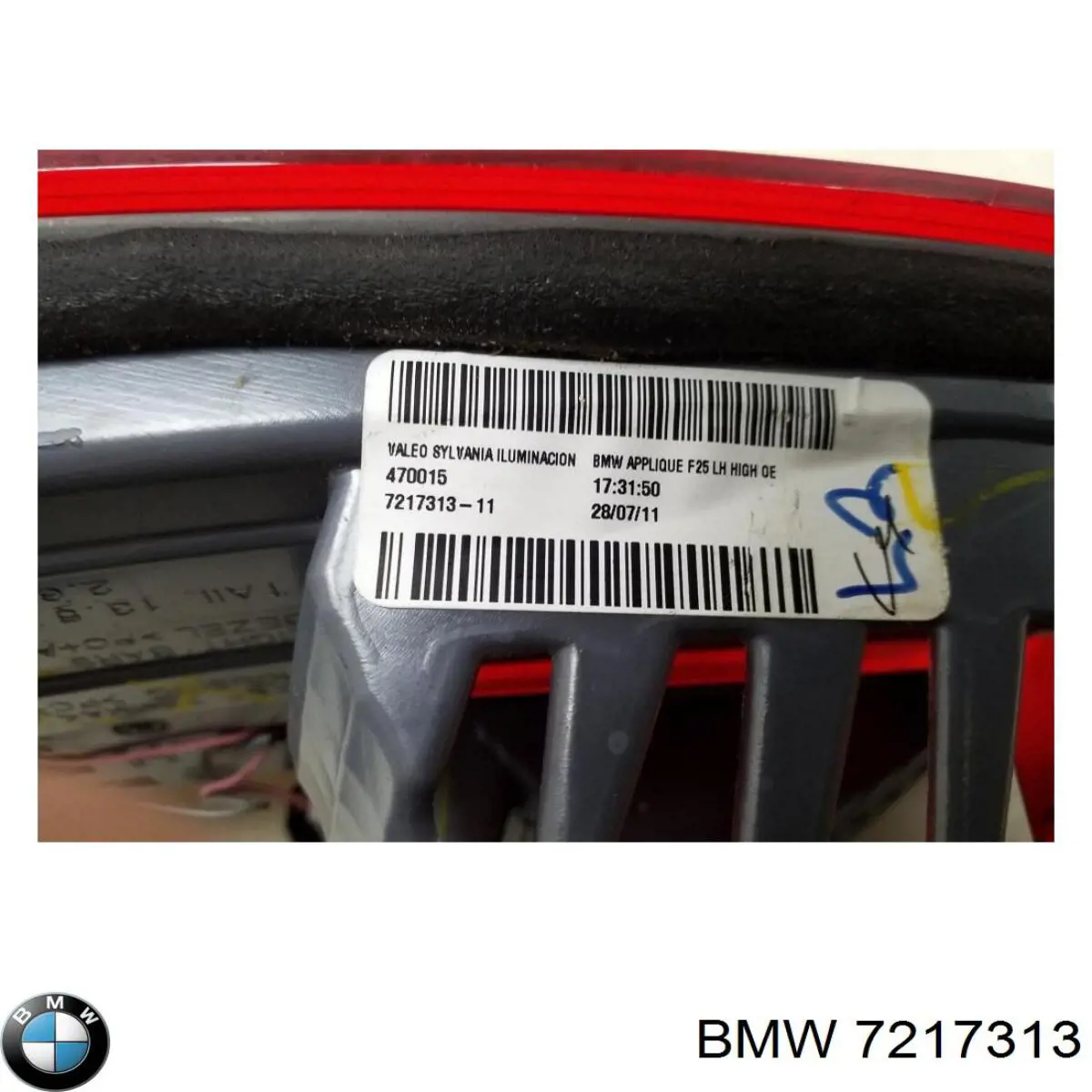 Купити 7217313 BMW Ліхтар задній лівий, внутрішній