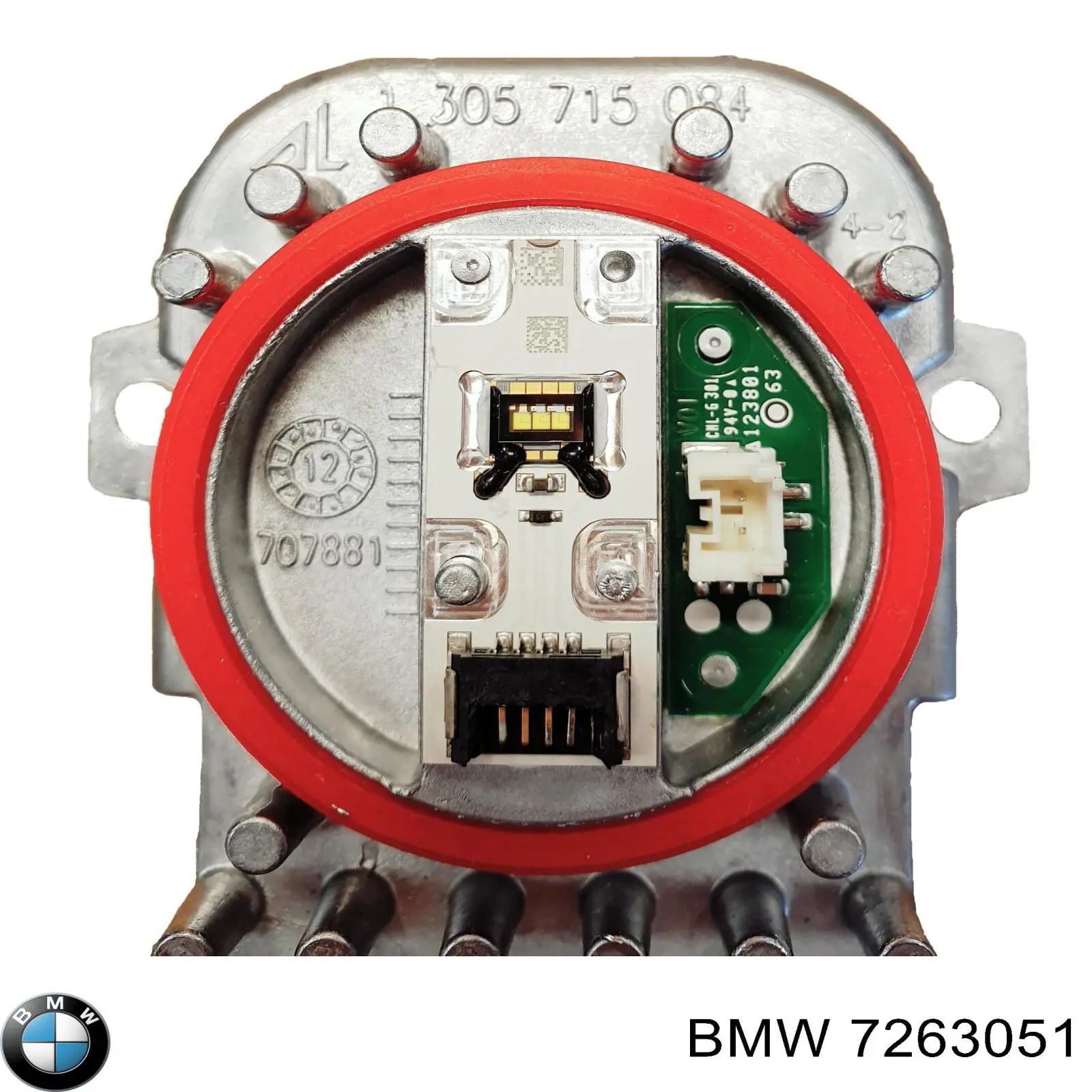 Модуль керування (ЕБУ) світлом фар 7263051 BMW