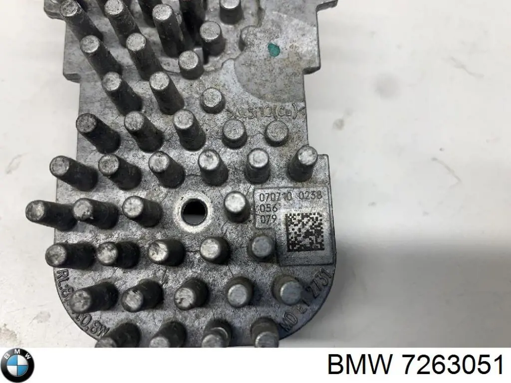 7263051 BMW Блок упавленія автосвітла