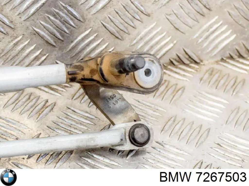 Двигун склоочисника лобового скла (трапеції) 7267503 BMW