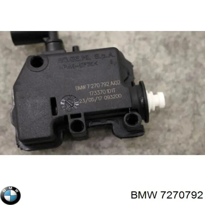 7270792 BMW Лічинка замка паливного бака