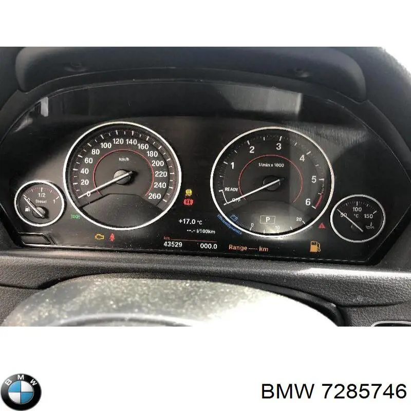 Катафот (відбивач) заднього бампера, правий 7285746 BMW
