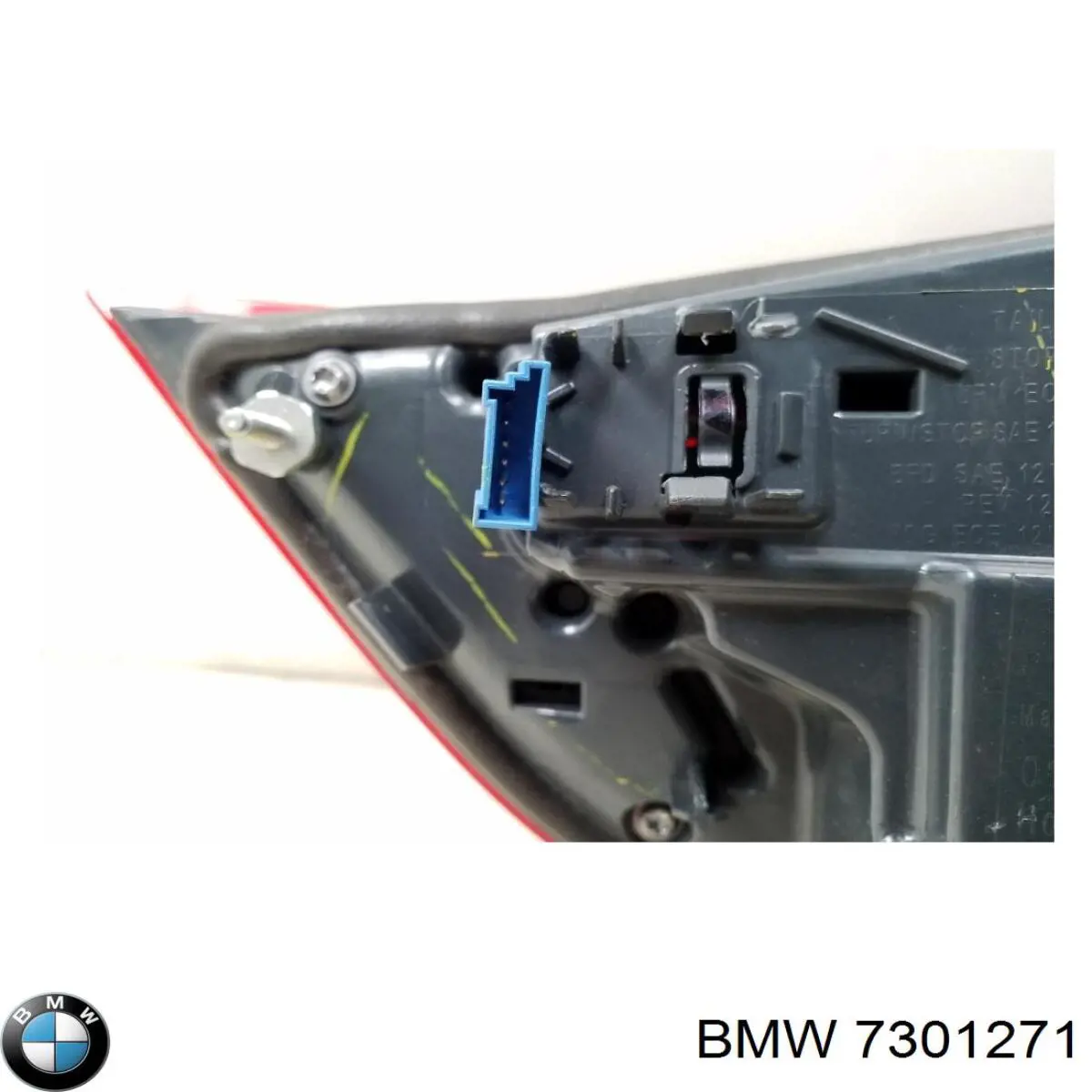 Ліхтар задній лівий, внутрішній 7301271 BMW