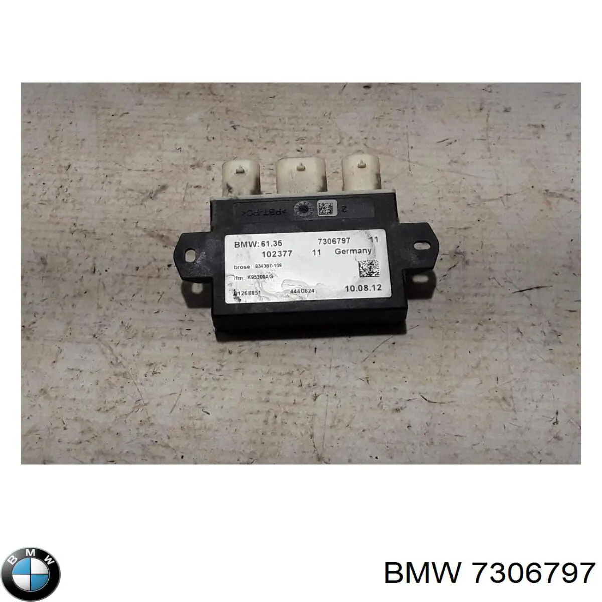 7306797 BMW Датчик відкриття кришки багажника/задніх дверей (ляди)