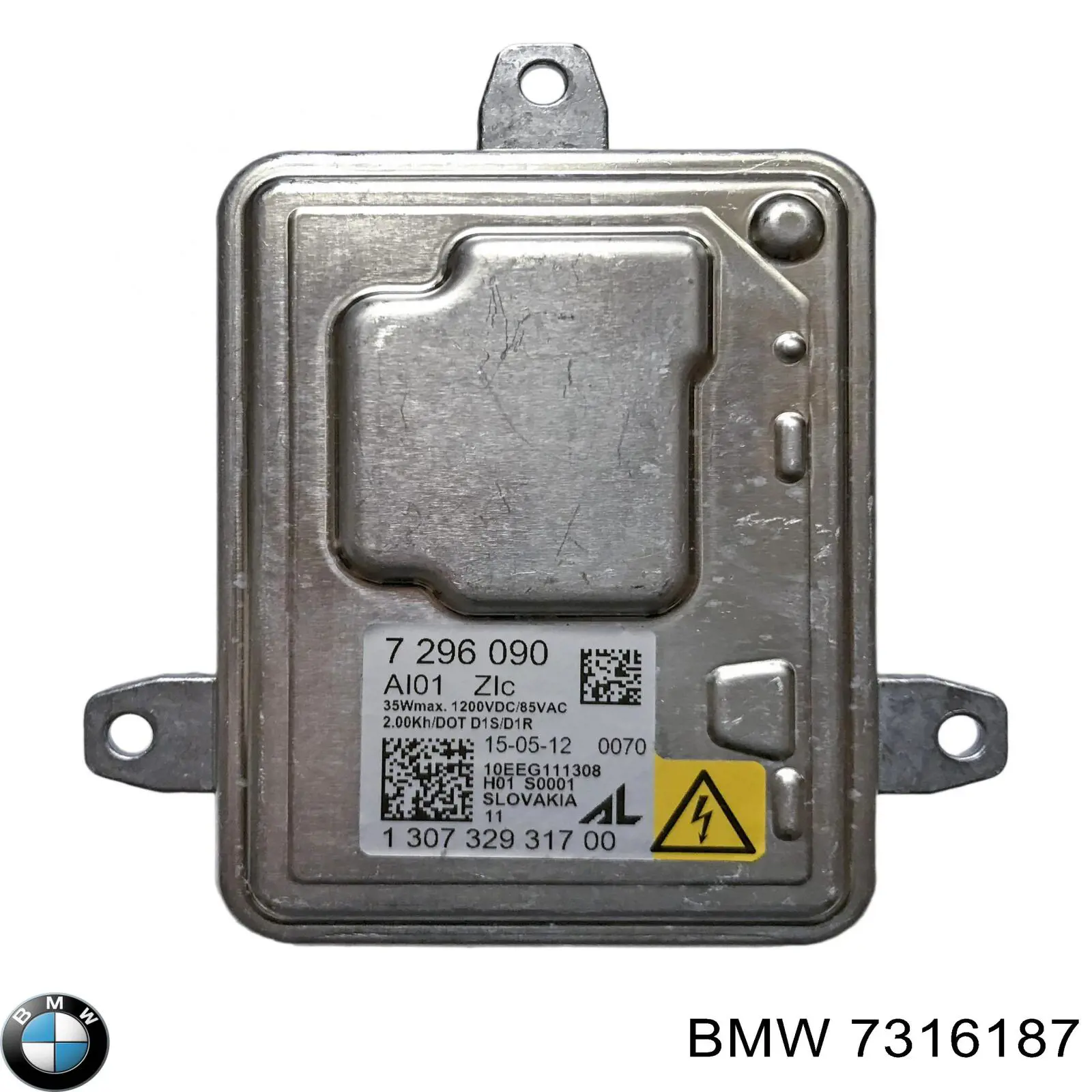 Модуль керування (ЕБУ) світлом фар 7316187 BMW