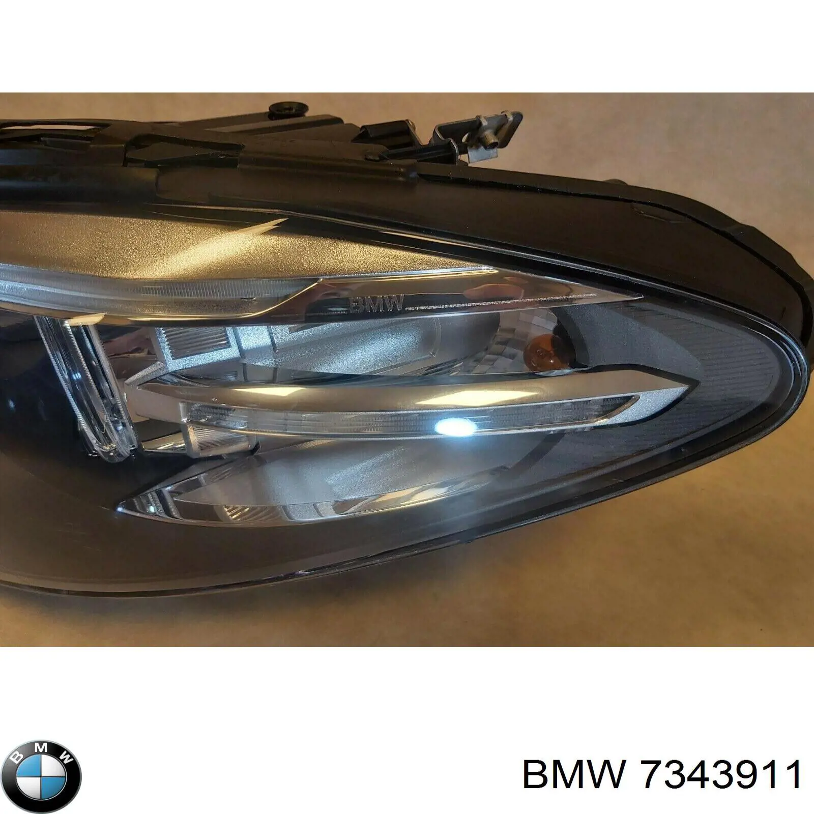 7343911 BMW Фара дальнього світла в зборі