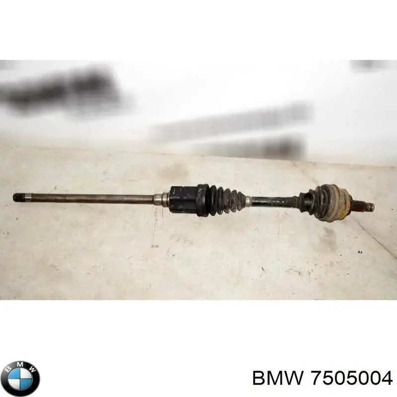 Купити 7505004 BMW Піввісь права