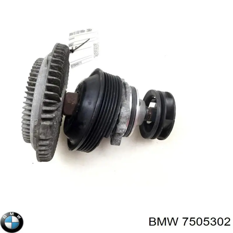 Вискомуфта вентилятора 7505302 BMW