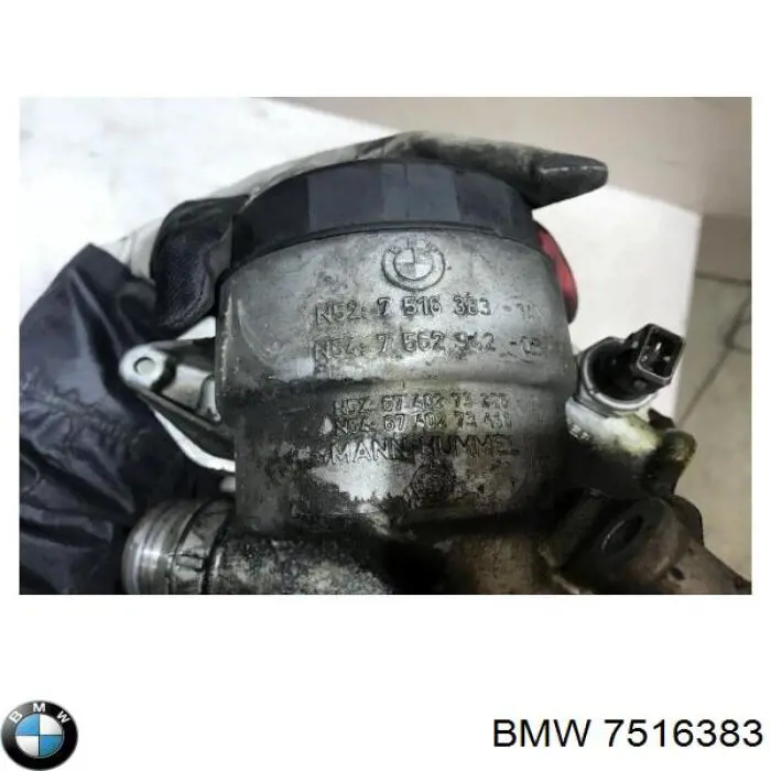 7516383 BMW Корпус маслофільтра
