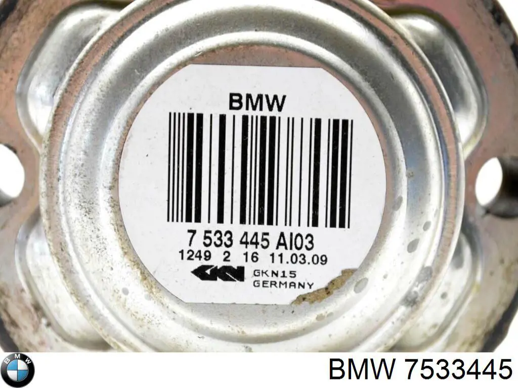 Купити 7533445AI03 BMW Піввісь задня, ліва