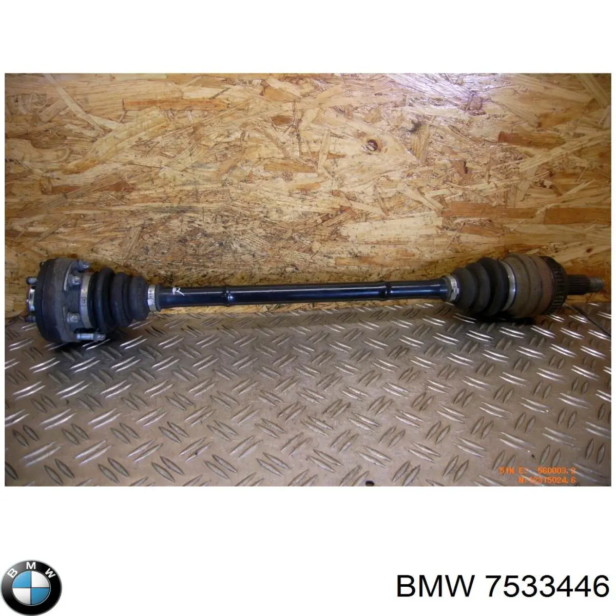 Піввісь задня, права BMW 7533446 ціна, від 101.35 USD