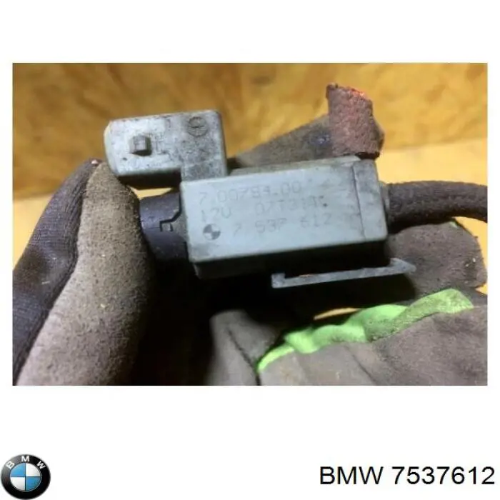 7537612 BMW Клапан соленоїд регулювання заслонки EGR