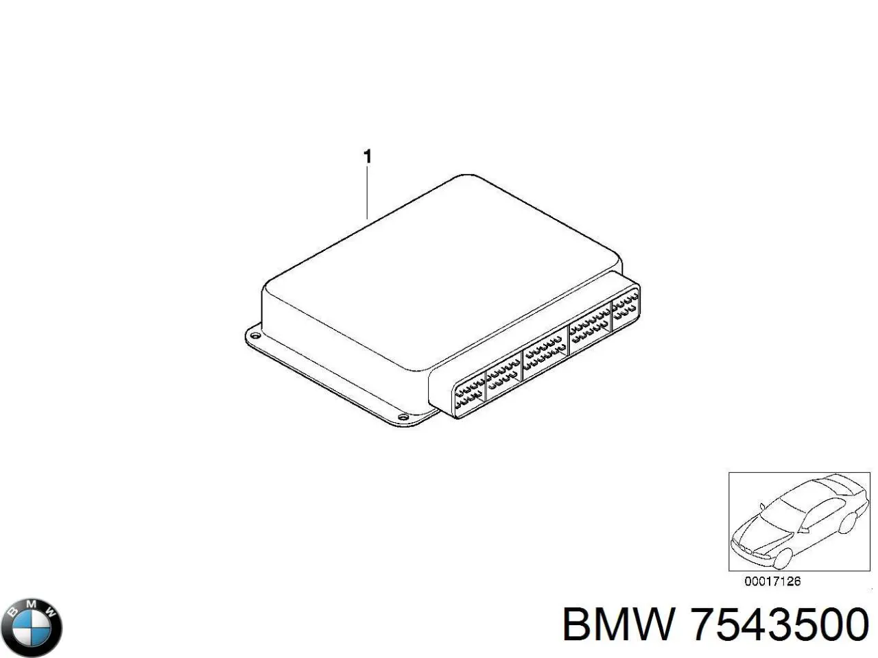 Купити 12147549701 BMW 