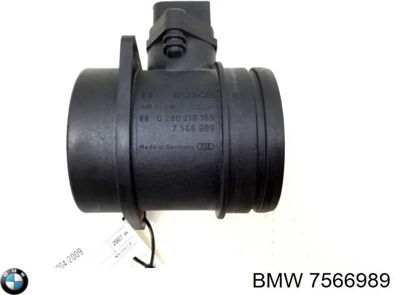 Датчик масової витрати повітря BMW 7566989 ціна, від 75.94 USD