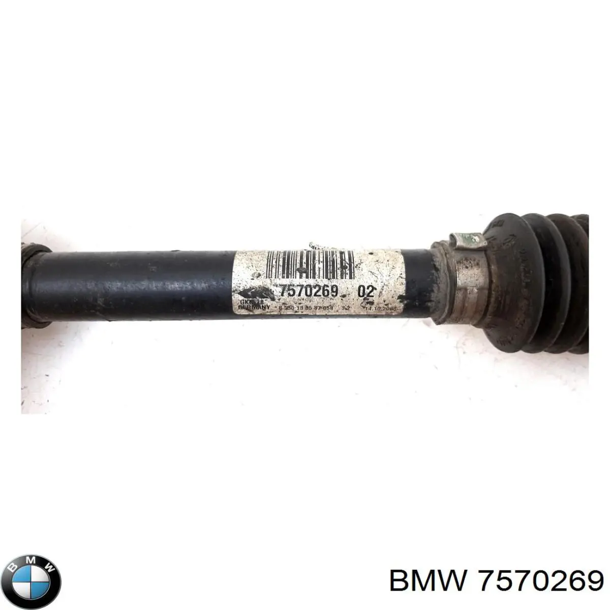 7570269 BMW Привід передній правий