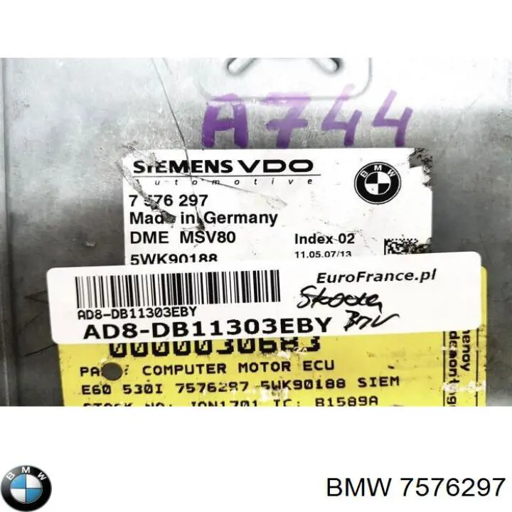  7576297 BMW