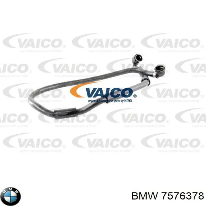 17127576378 BMW Шланг/патрубок радіатора охолодження, нижній