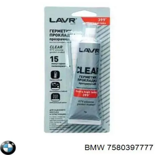 Герметик силіконовий BMW 7580397777 ціна, від 31.45 USD
