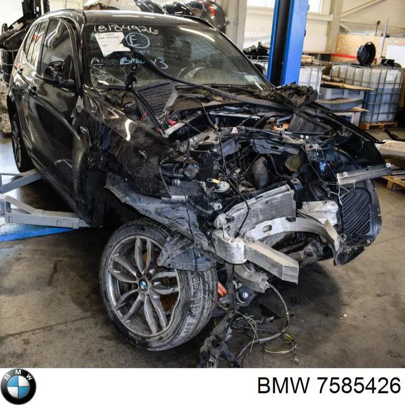 7585426 BMW Трубка паливна, від ПНВТ до паливної рейки