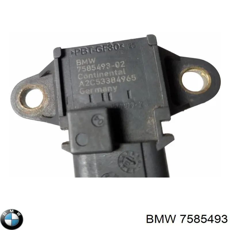 7585493 BMW Датчик тиску наддуву турбіни