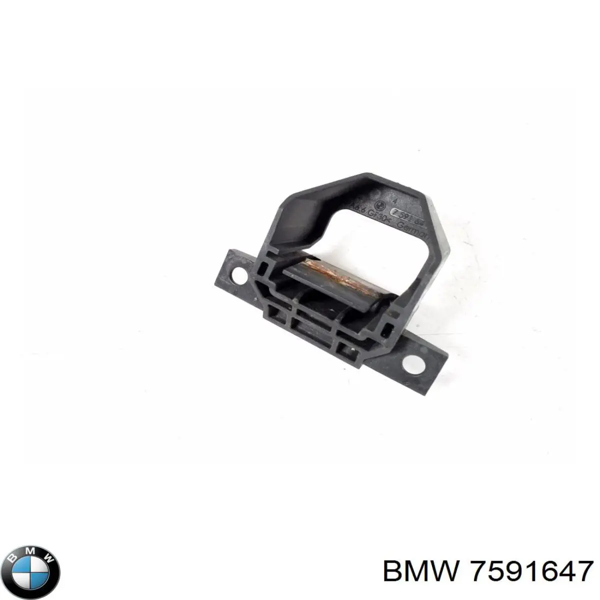 7591647 BMW Кронштейн/подушка кріплення радіатора, нижній