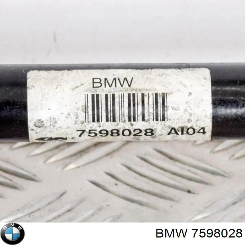 Піввісь (привід) передня, права 7598028 BMW