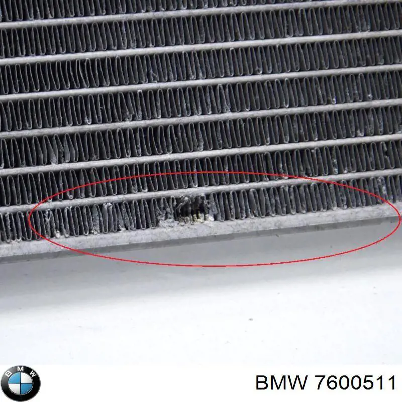 Радіатор охолодження BMW 7600511