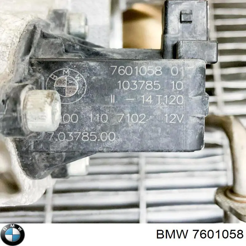 Купити 7601058 BMW Клапан перетворювач тиску наддуву (соленоїд)