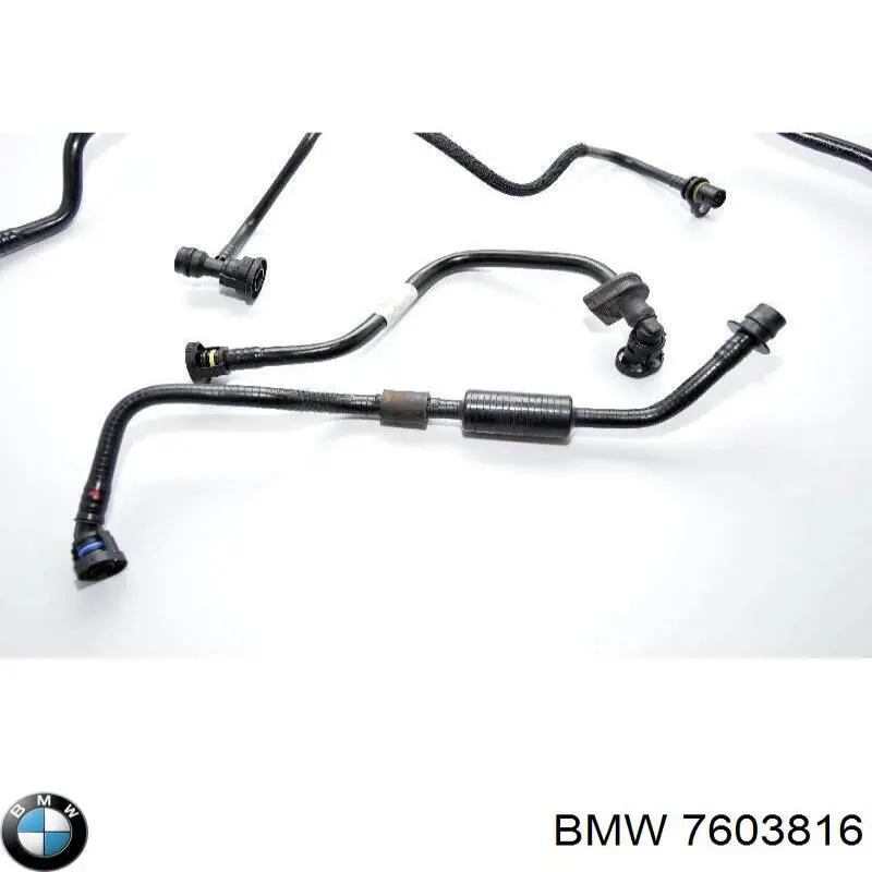 7603816 BMW Шланг повітряний вентиляції картера