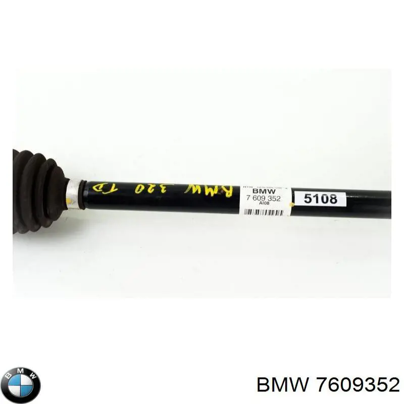 Піввісь задня, права BMW 7609352 ціна, від 74.52 USD