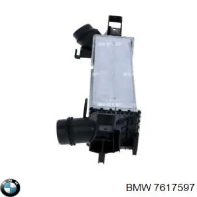 Купити 7617597 BMW Радіатор интеркуллера