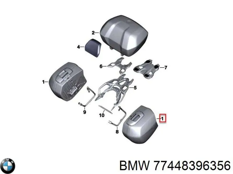 Купити 77448396356 BMW 