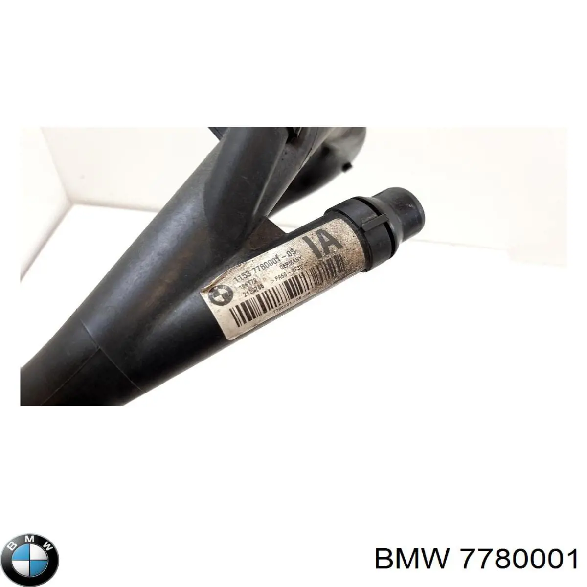 Шланг/патрубок водяного насосу, приймальний 11537780001 BMW