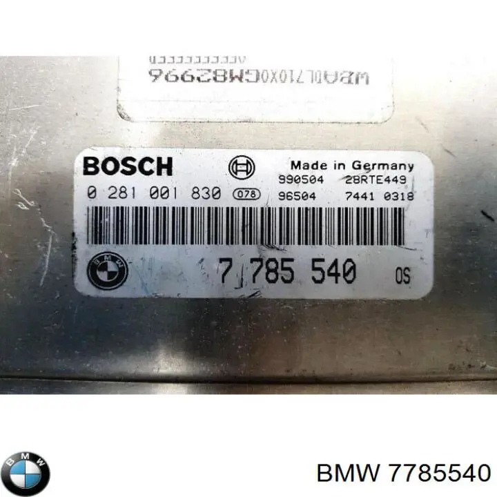 Блок двигуна BMW 7785540