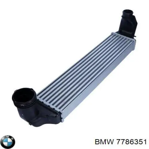 7786351 BMW радіатор интеркуллера
