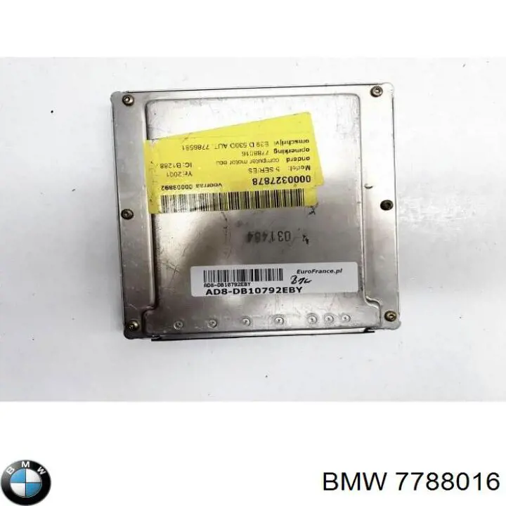 7788016 BMW Блок електронного управління