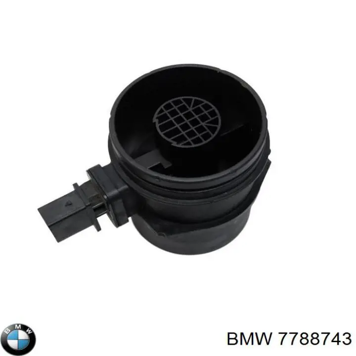 7788743 BMW датчик потоку (витрати повітря, витратомір MAF - (Mass Airflow))