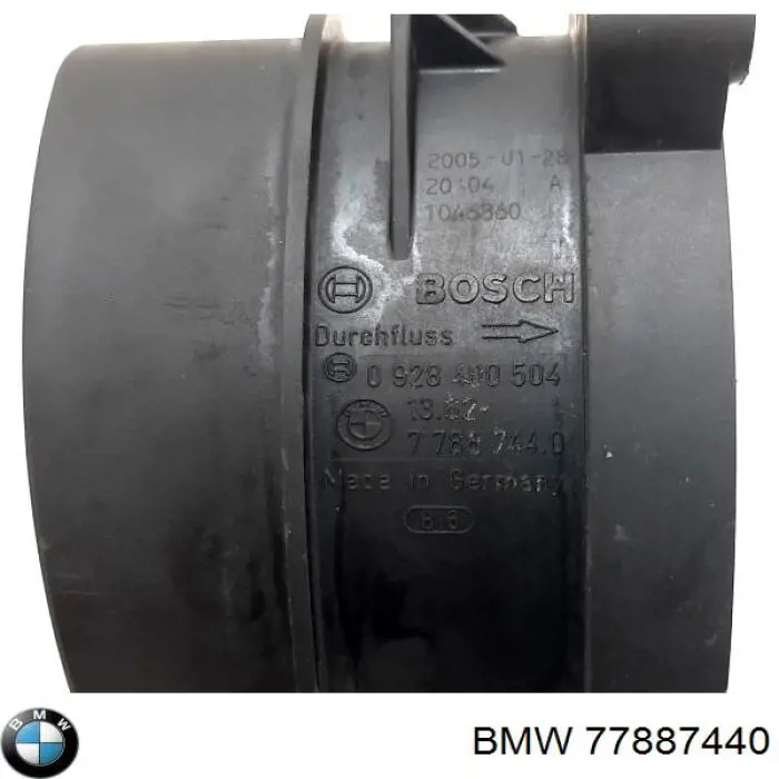 Датчик масової витрати повітря BMW 77887440 ціна, від 54.32 USD