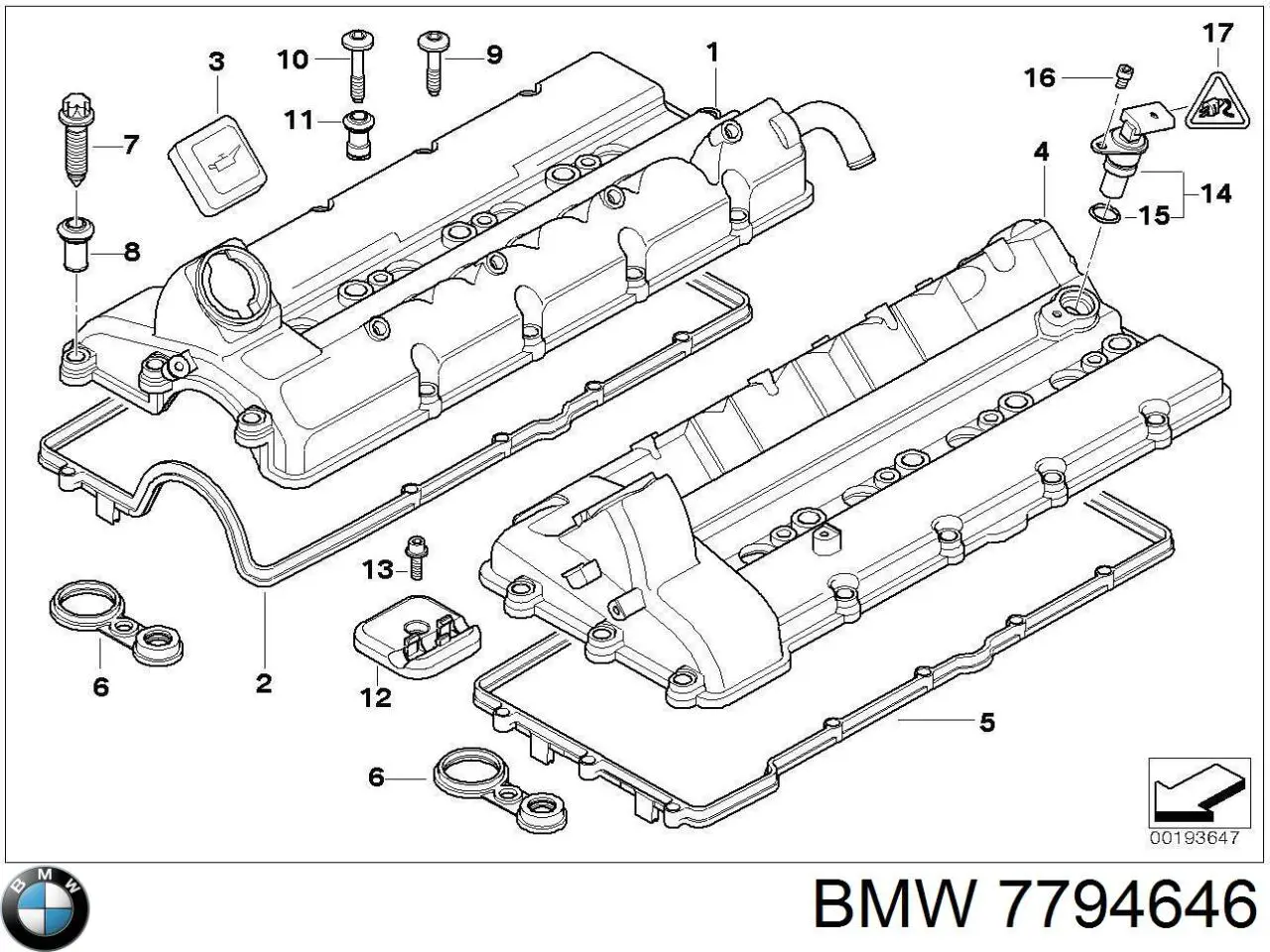Купити 7794646 BMW ДПРВ