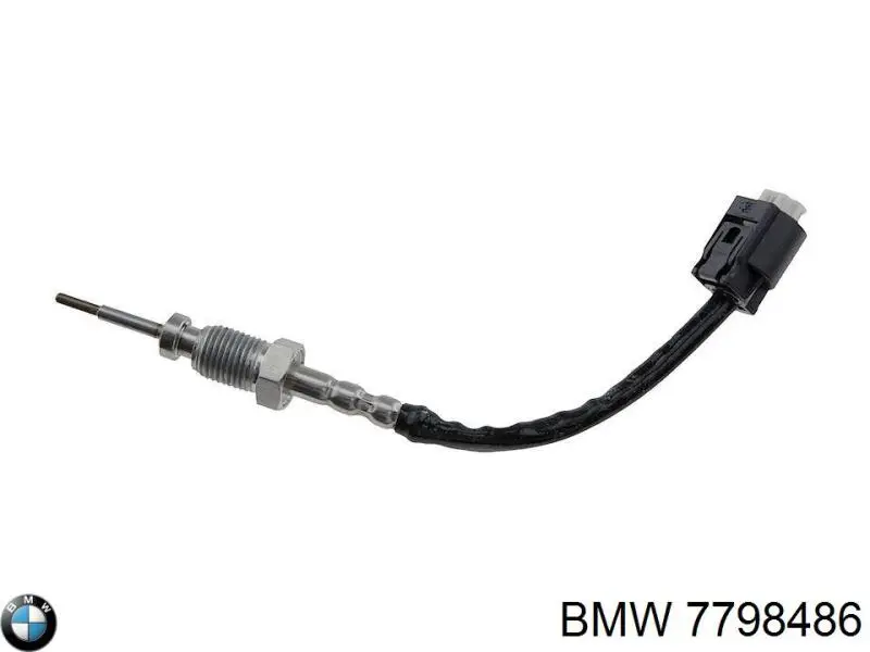 7798486 BMW Датчик температури відпрацьованих газів (ВГ), фільтр сажі