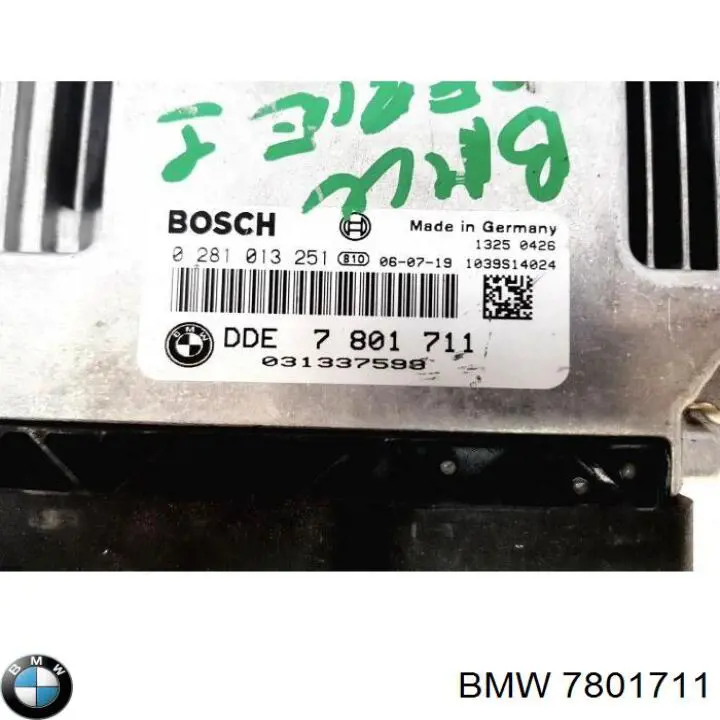 Блок двигуна BMW 7801711