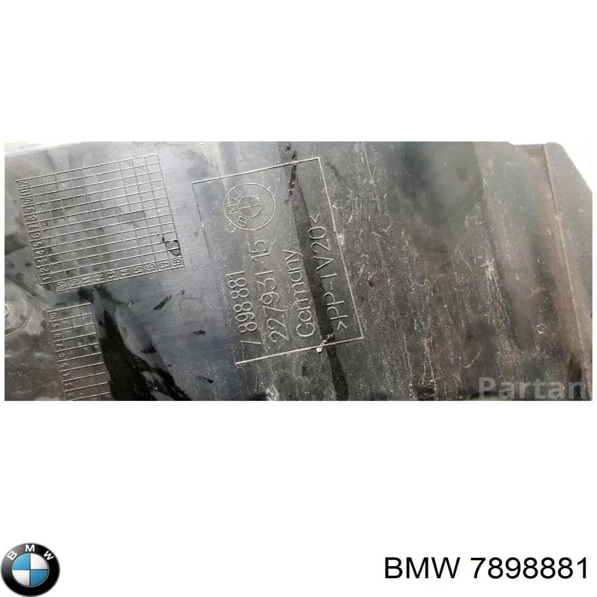 Повітропровід гальмівного диска, лівий BMW 51747898881 ціна, від 35.46 USD