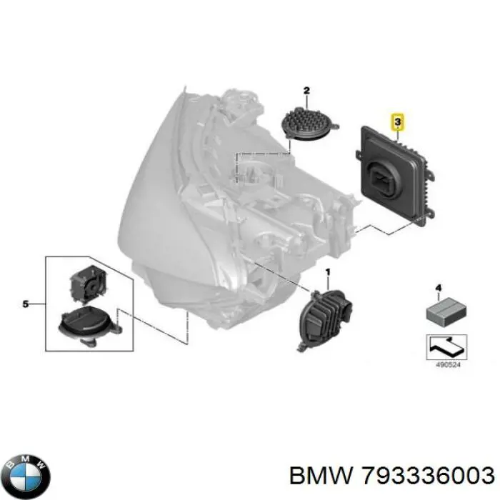  BMW 793336003 ціна, від 101.24 USD