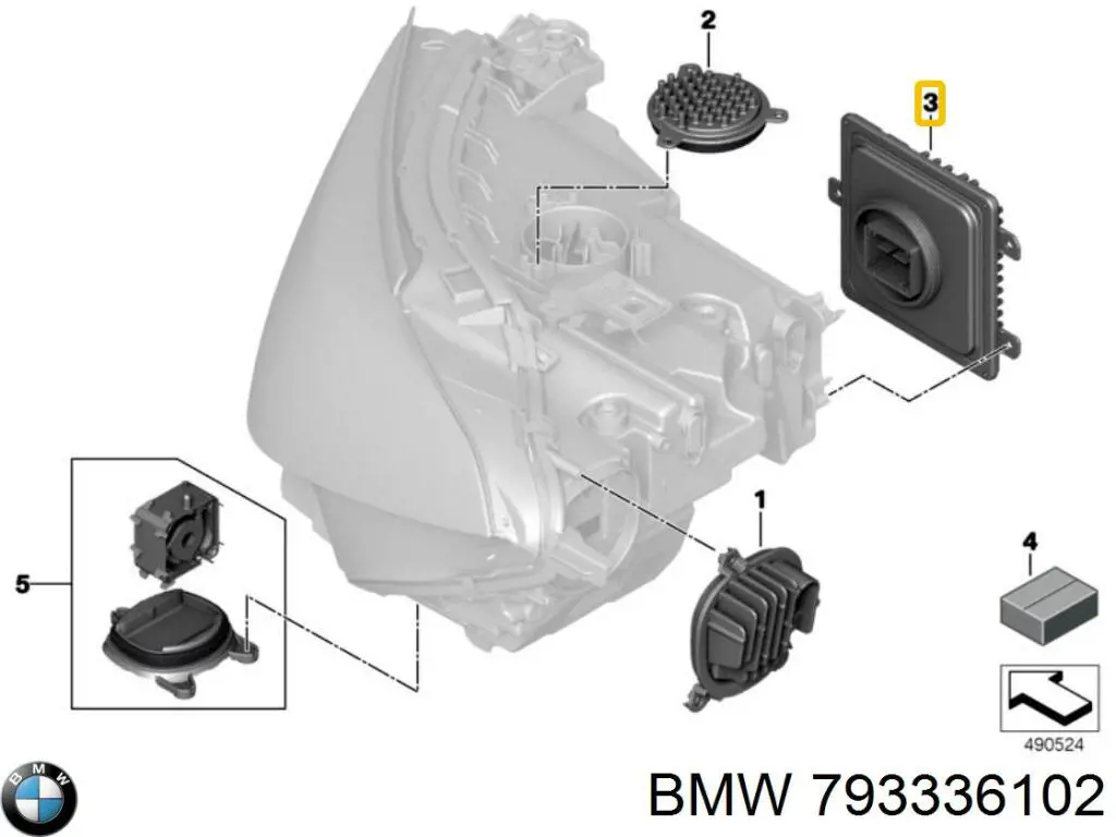  BMW 793336102 ціна, від 156.12 USD
