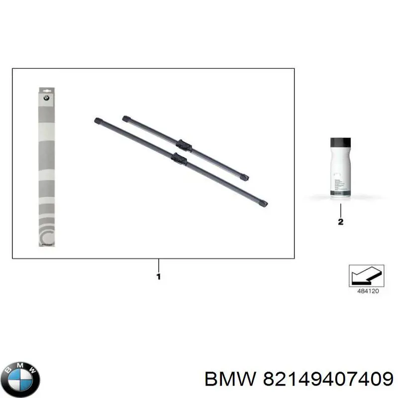 Купити 82149407409 BMW Рідина для омивача скла