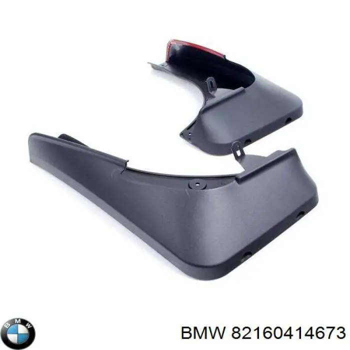 82160414673 BMW Комплект передніх бризковиків